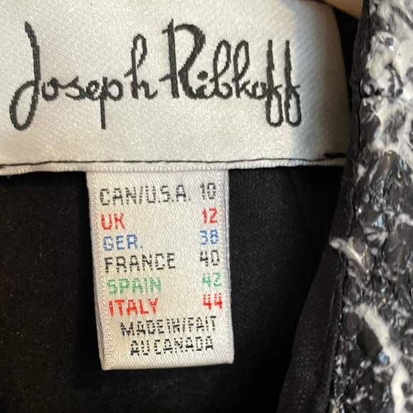 Joseph Ribkoff Tweed Dress and Bolero Set, Size 10 - Picture 7 of 16